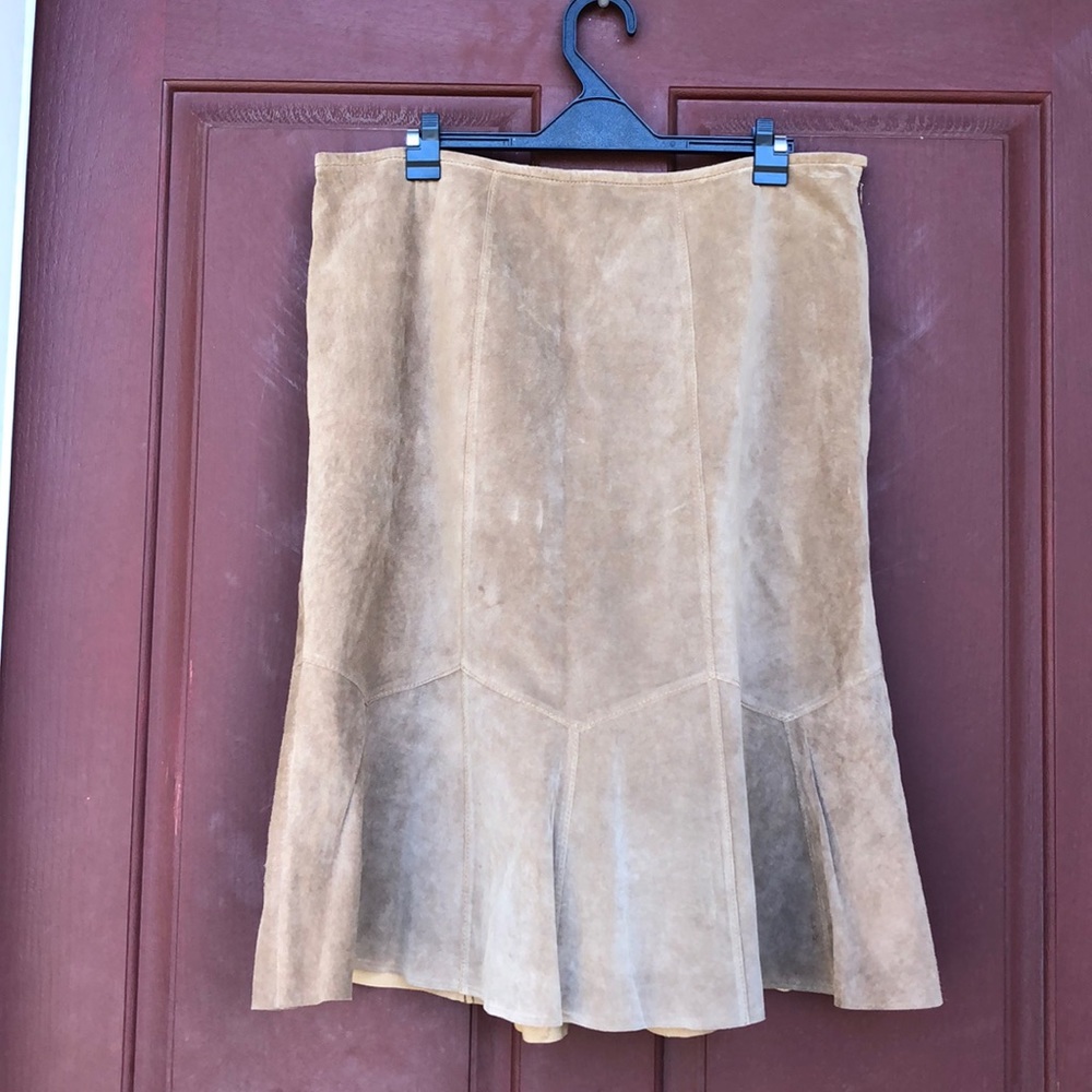 ALFANI Suede skirt